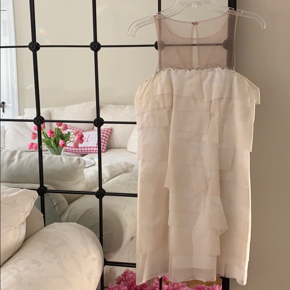 BCBG- Gorgeous Cream Dress